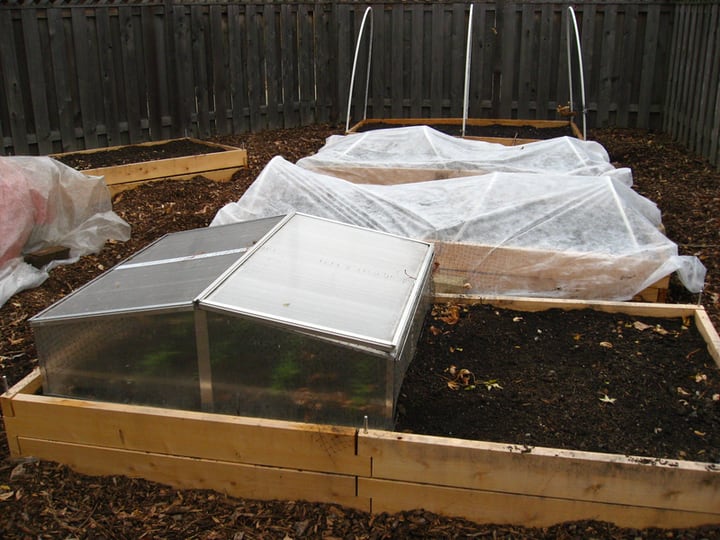 hot bed for winter garden