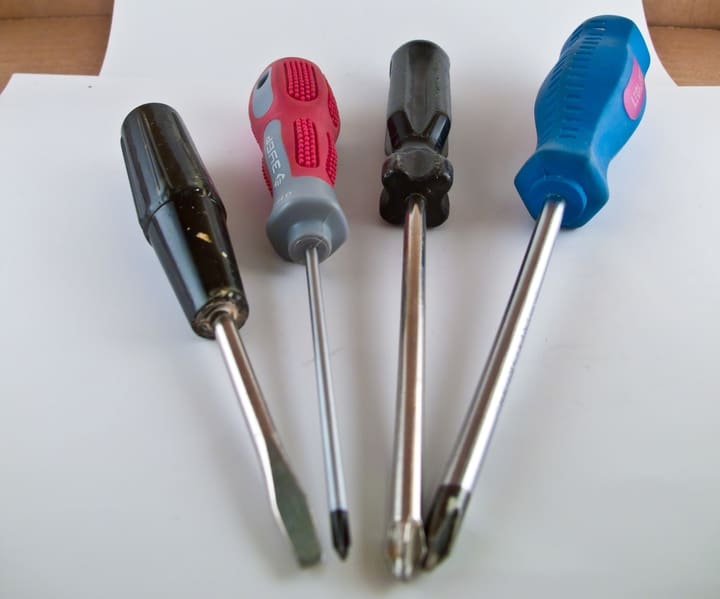 screwdriver hand tools