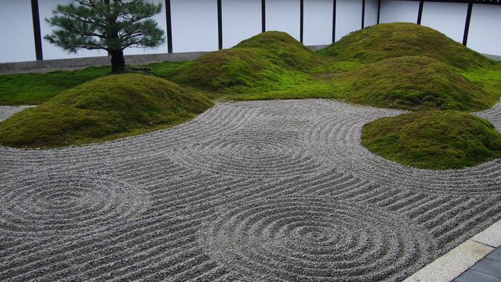 beautiful zen garden