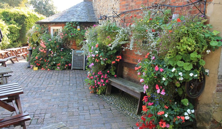 brick garden wall