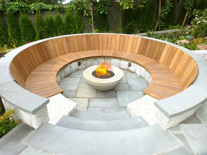 fire pit capstone ideas