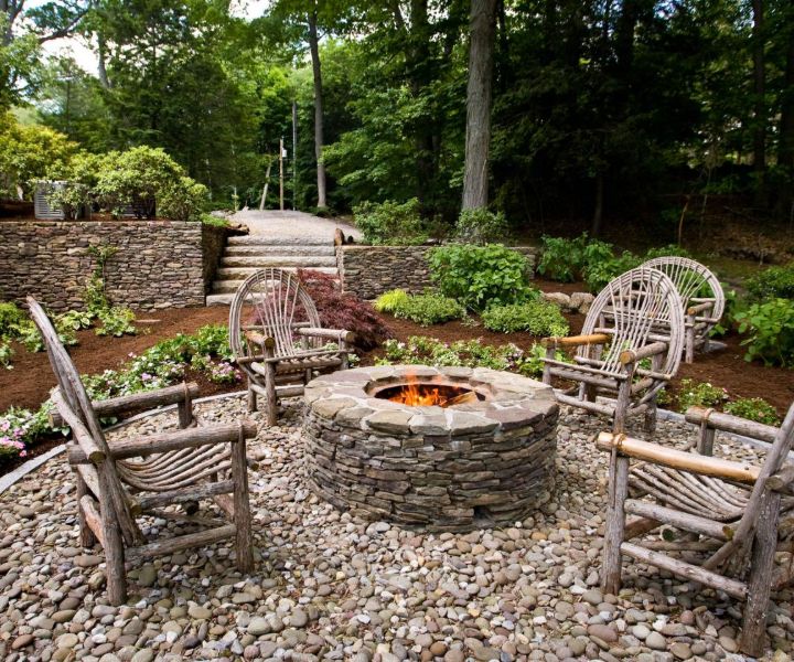 fire pit ideas backyard