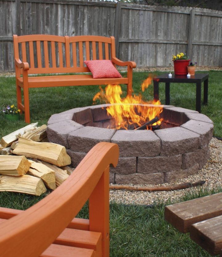 fire pit ideas cheap