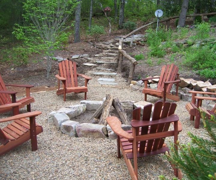 41 Outdoor Fire Pit Ideas To Simply, Rustic Fire Pit