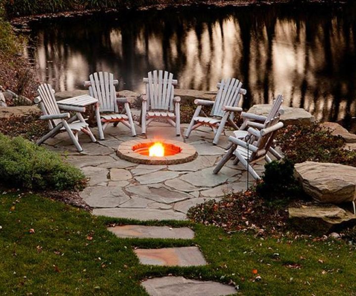 41 Outdoor Fire Pit Ideas To Simply, Sunken Fire Pit Area Diy