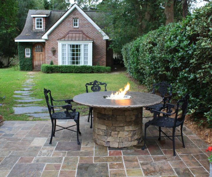 fire pit ideas gas