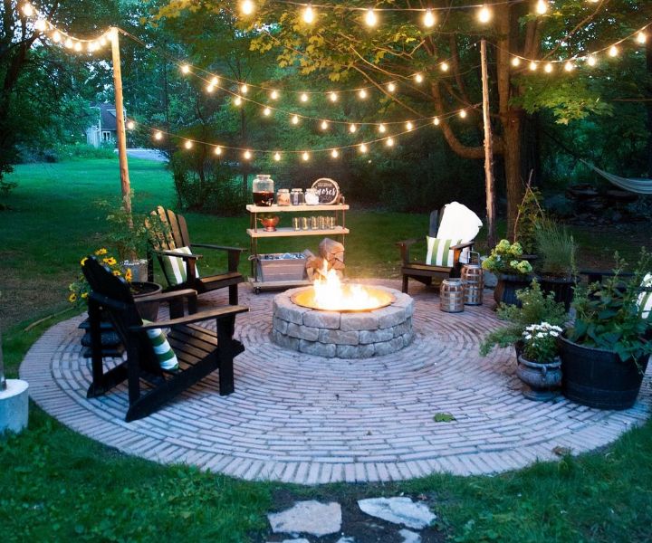 fire pit yard ideas