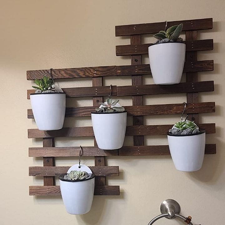 pallet planter wall
