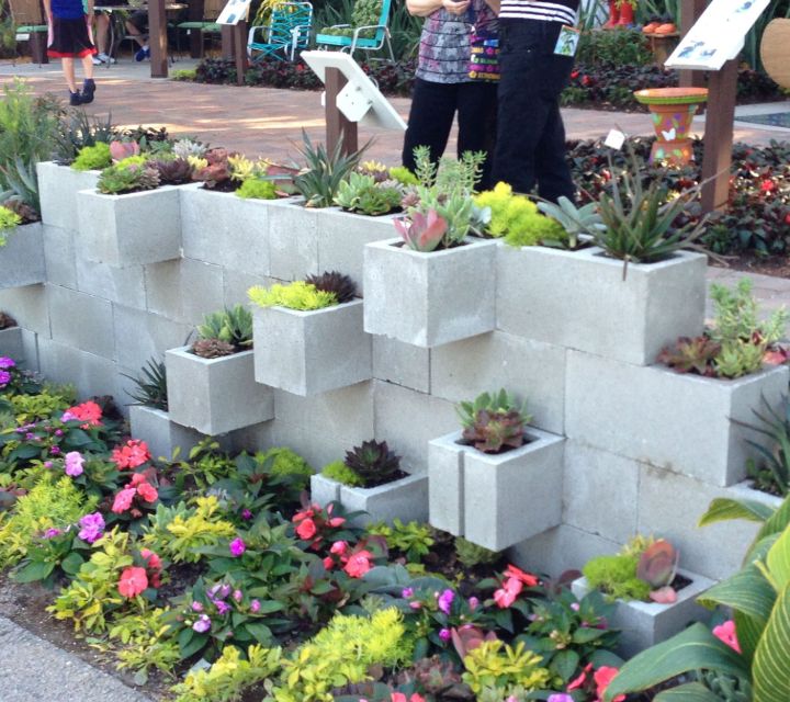 wall planter cad block