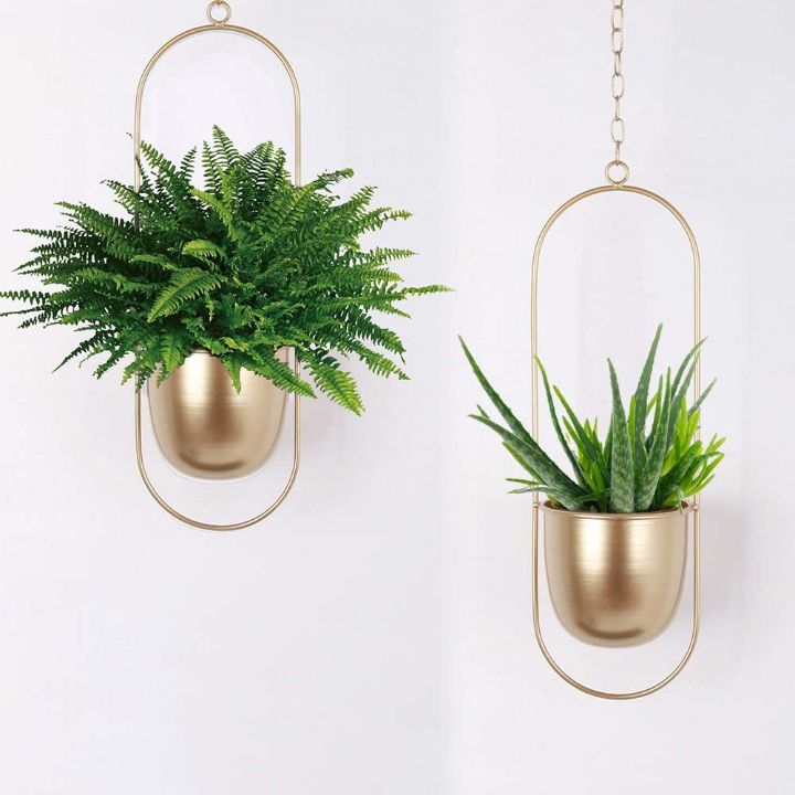 wall planter copper