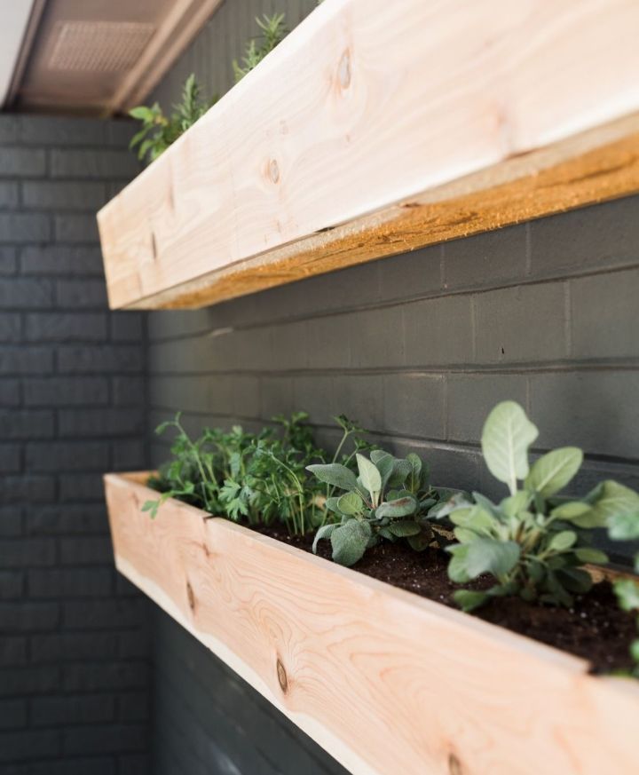 wall planter crate and barrel