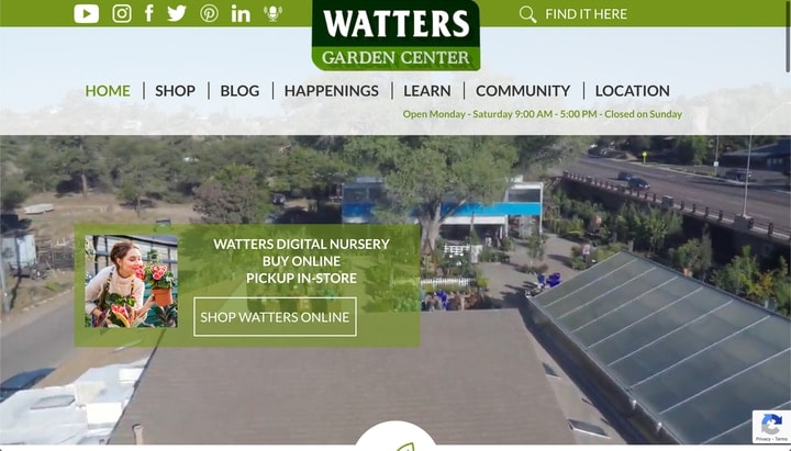 watters garden center