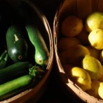 small scale market garden produce