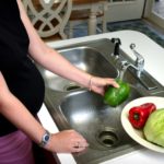 washing produce for market gardening